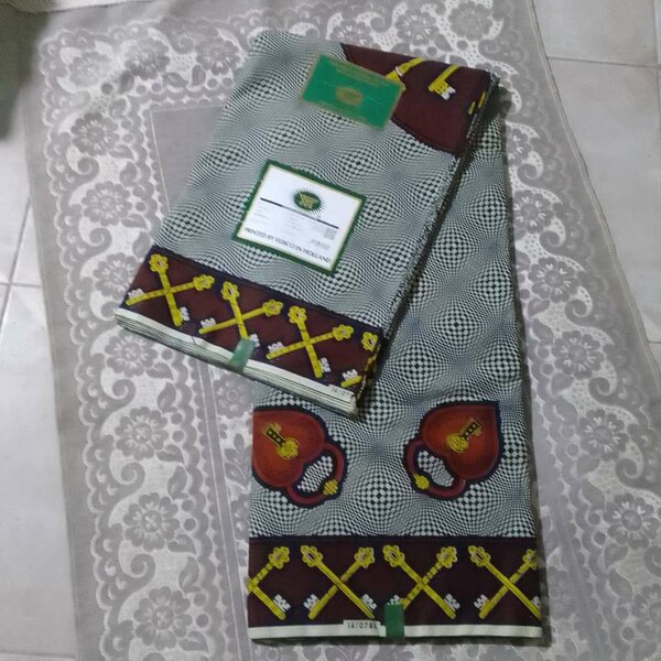 Tissu Wax hollandais vilsco