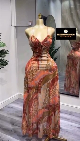 Robe d'été longue bohème chic