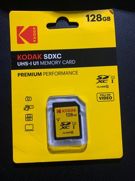 Kodak 128GB Carte memoire