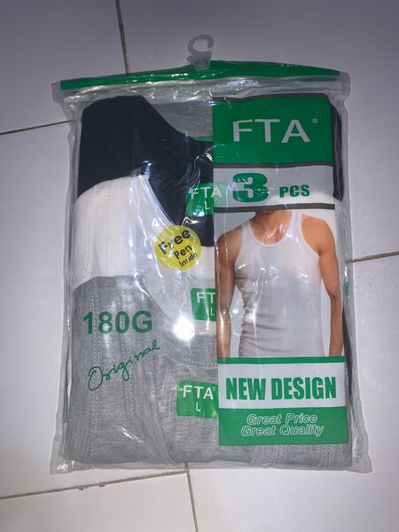 Lot de 3 débardeurs homme FTA