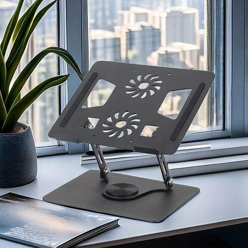 Support PC portable réglable ventilé