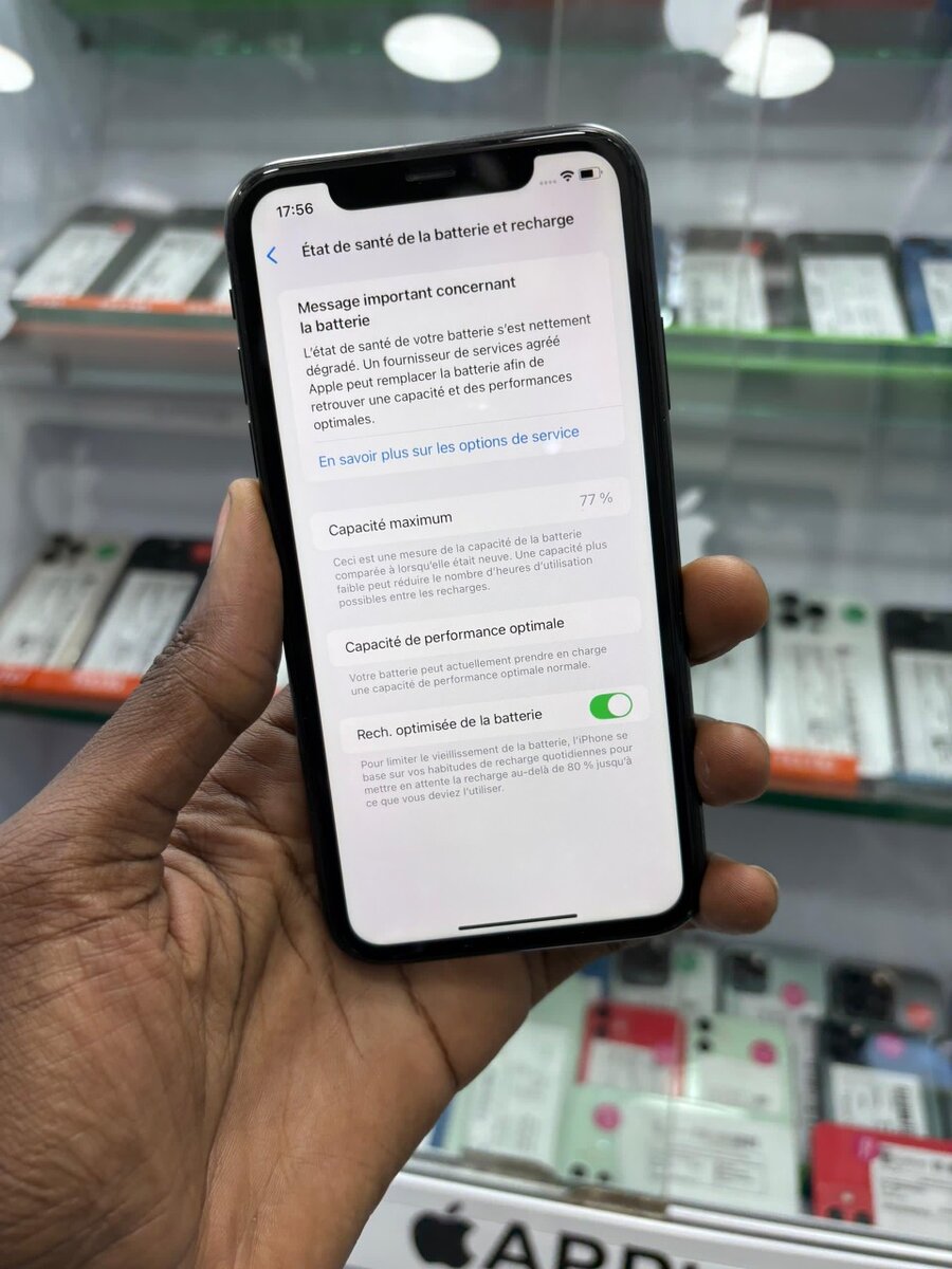 Disponible XR 128go cas retour