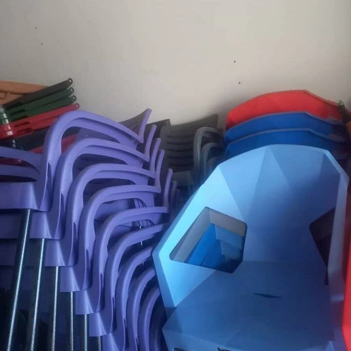 Plastic chairs