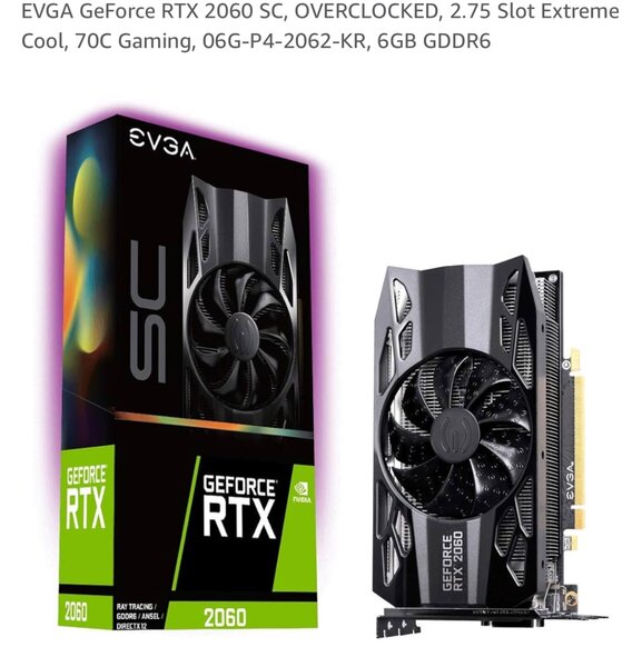 EVGA GeForce RTX 2060 SC