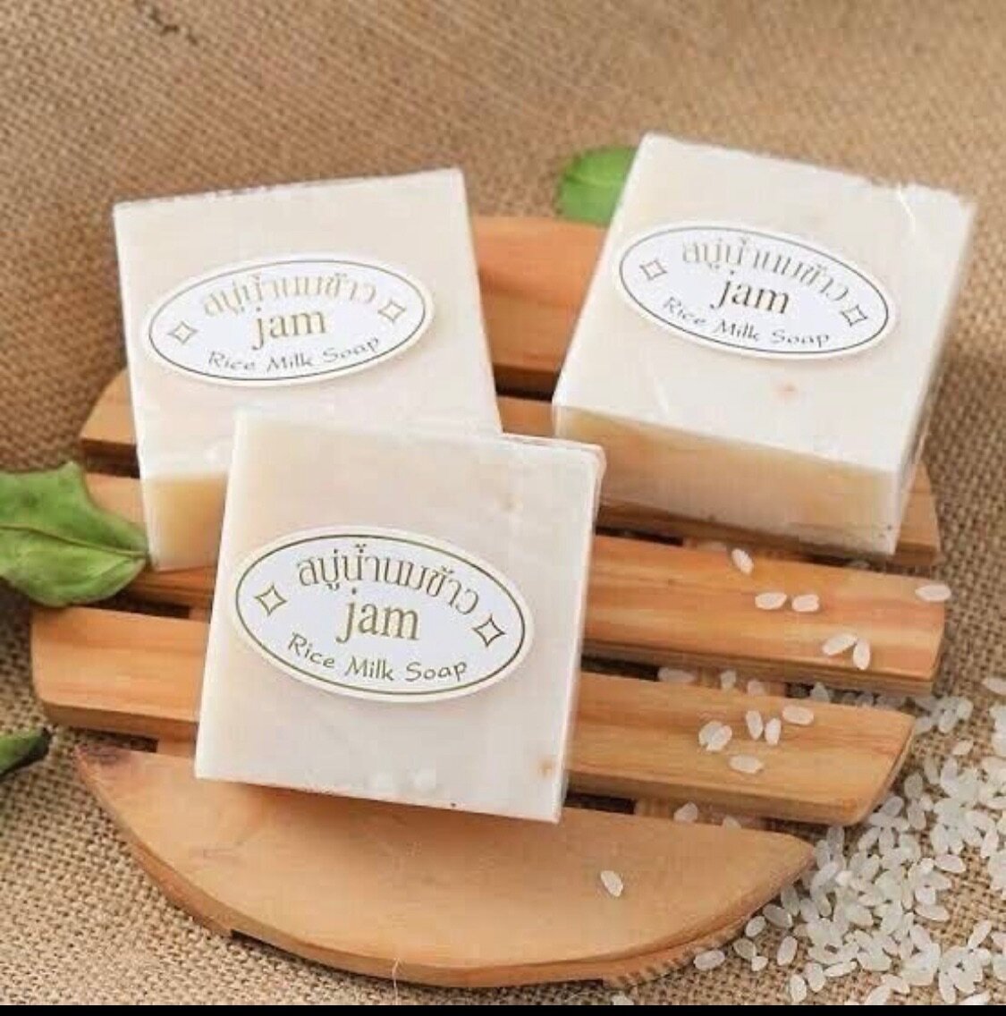 Savon de visage à base de riz