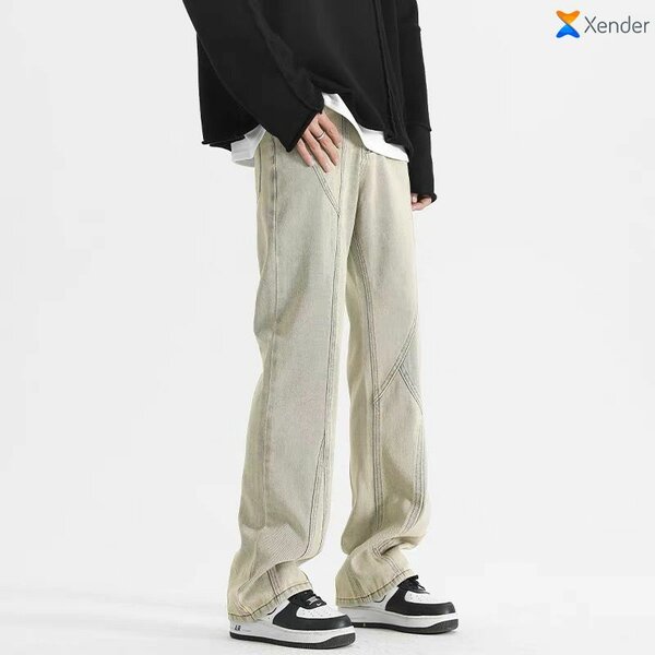 Pantalon large homme tendance