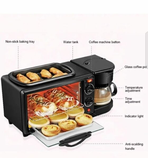 Petit Déjeuner Complet 3-en-1