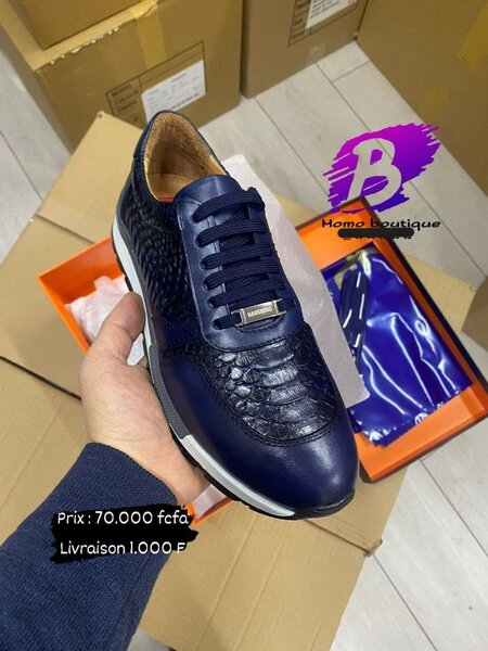 Chaussure bleu
