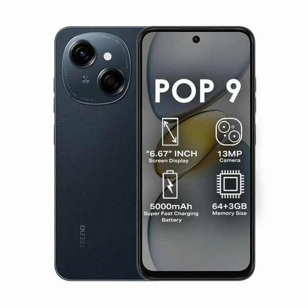 Tecno Pop 9 - Téléphone Rapide