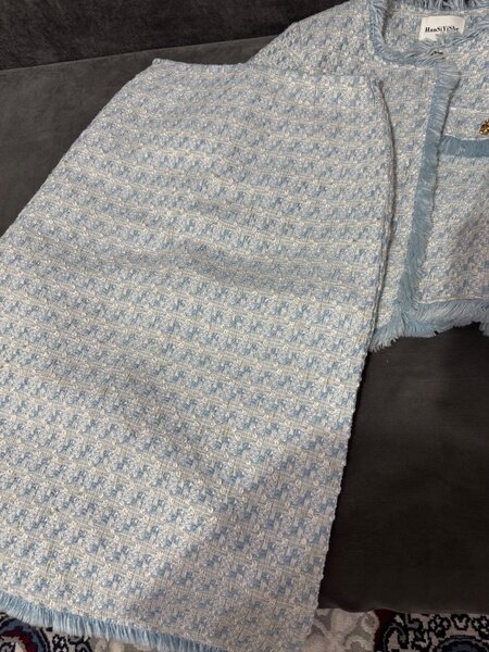 Твидовый пиджак двойка