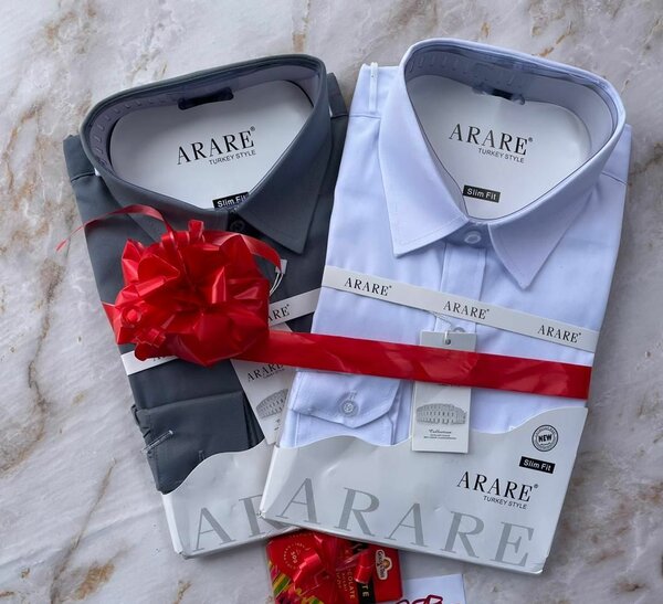 Valentine men set office plain shirts
