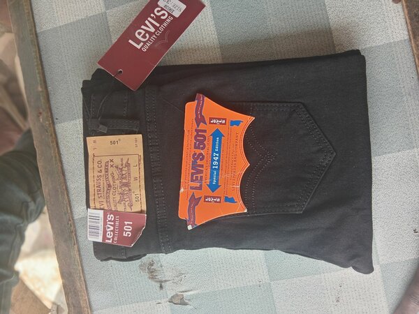 Jean Levi's 501 Noir Homme