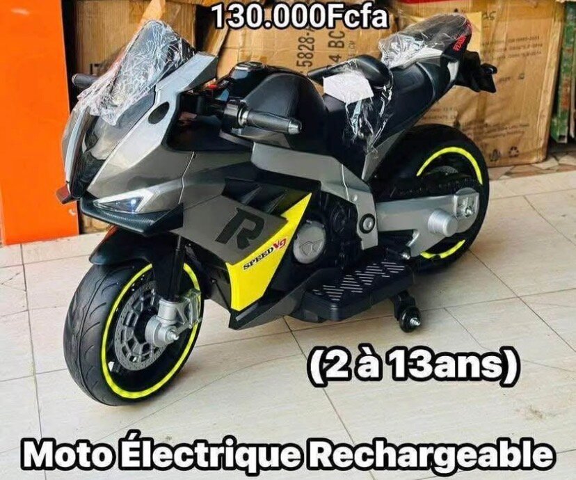 Moto Électrique Enfant Rechargeable