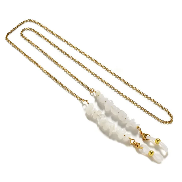 Chaînes à lunettes à perles