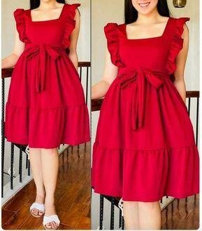 Robe d'été à volants chic