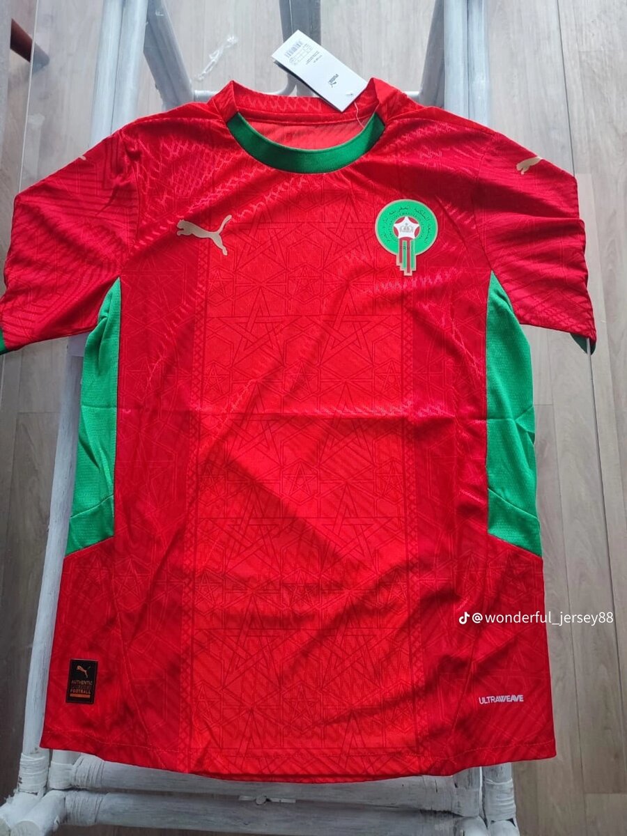 Maillot de football Maroc