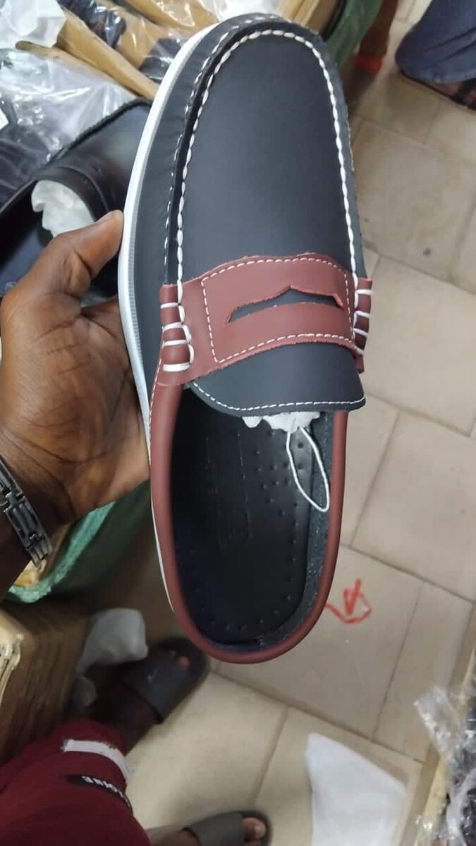 Mocassins élégants en cuir