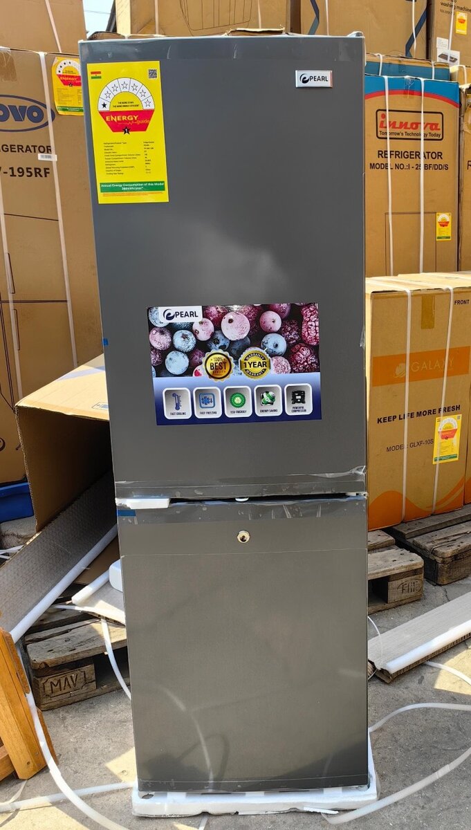 Pearl 0-28 bottom freezer fridge  4 Drawers