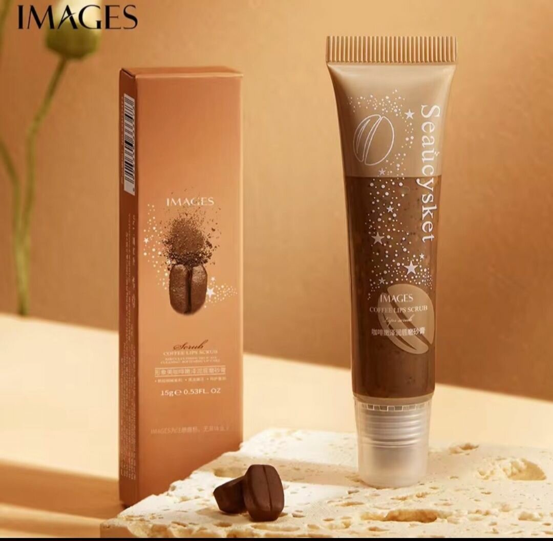 Gommage lèvres Café