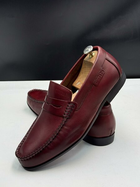 Mocassins en cuir élégants