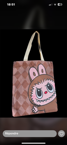 Sac Cabas Illustré Mode