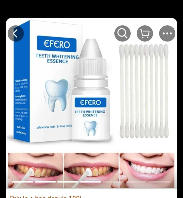 Essence Blanchissante Dents