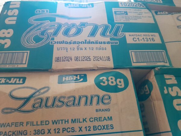 Jack and Jill milk wafer