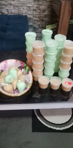 Yaourt a la menthe dans boîte