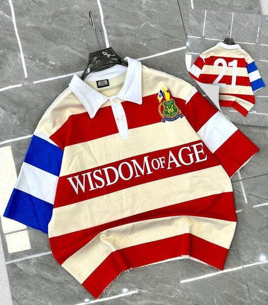 Polo à Rayures Homme