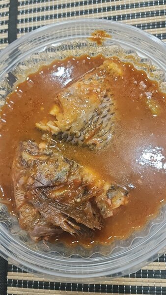 Soupe de poisson carpe