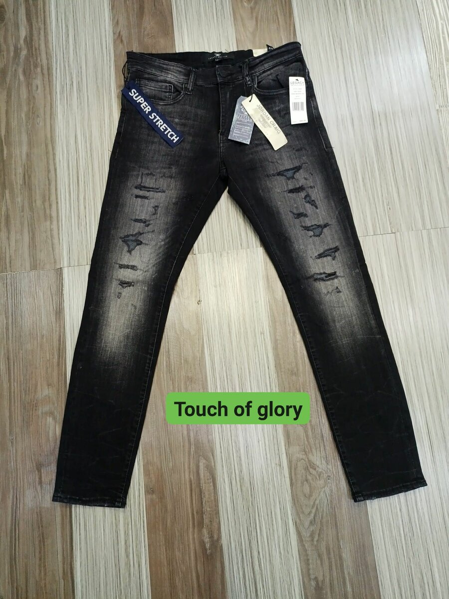 men's jeans black