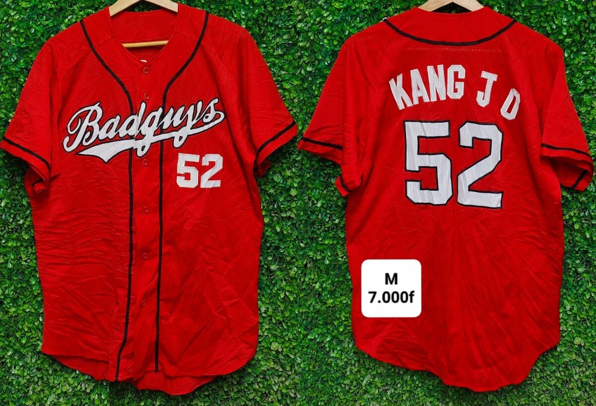 Maillots de baseball stylés