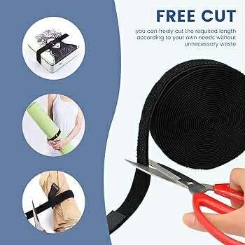 Lot de 2 rouleaux attaches 5m