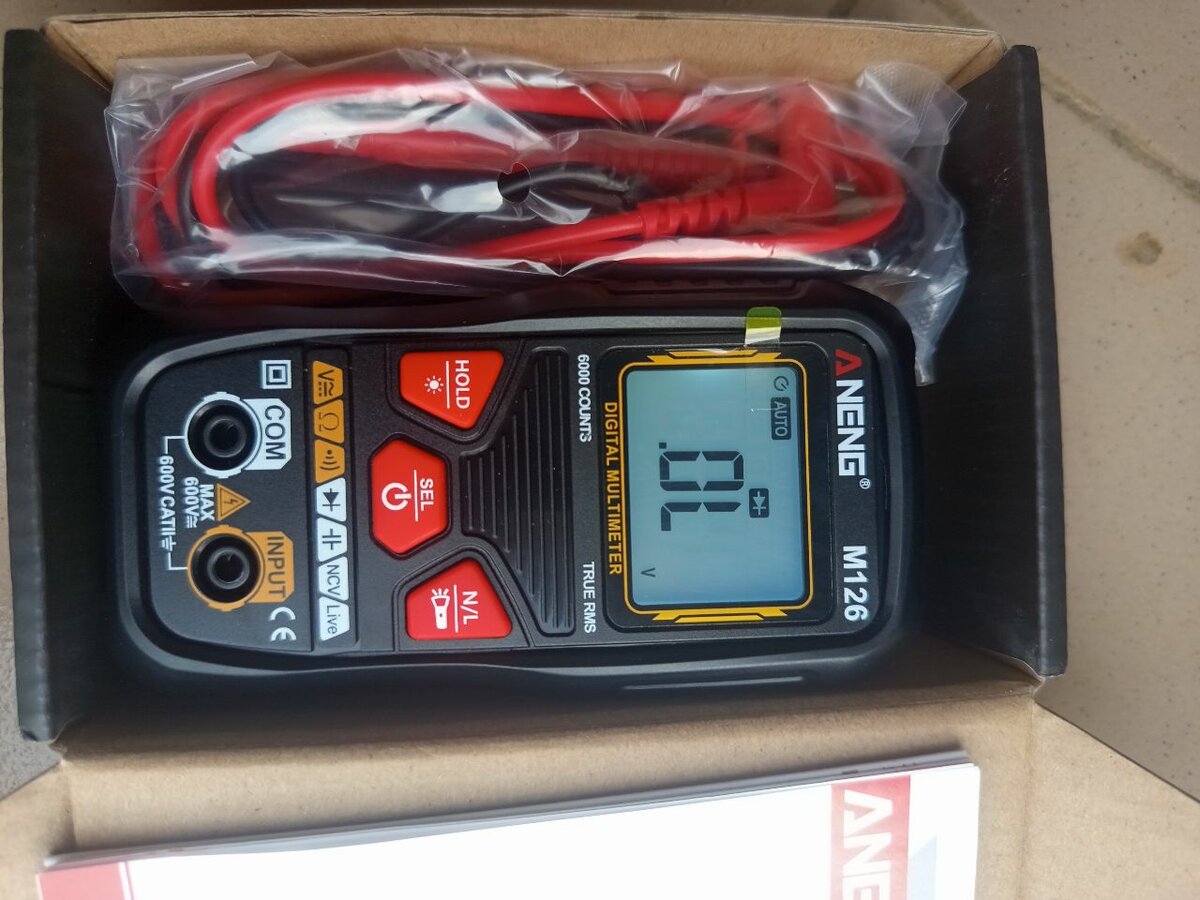 Multimètre numérique ANENG M126