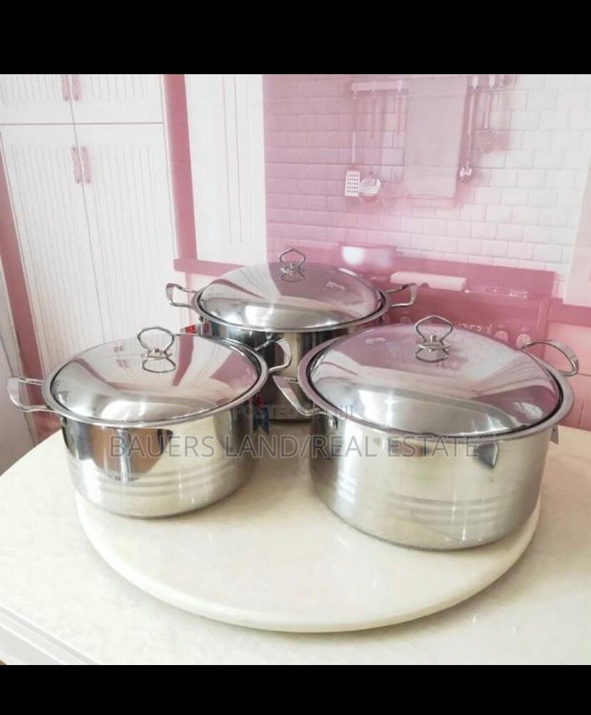 STNIITHANZ Cookware Set With Metal Lid.6pcs ST-8938.