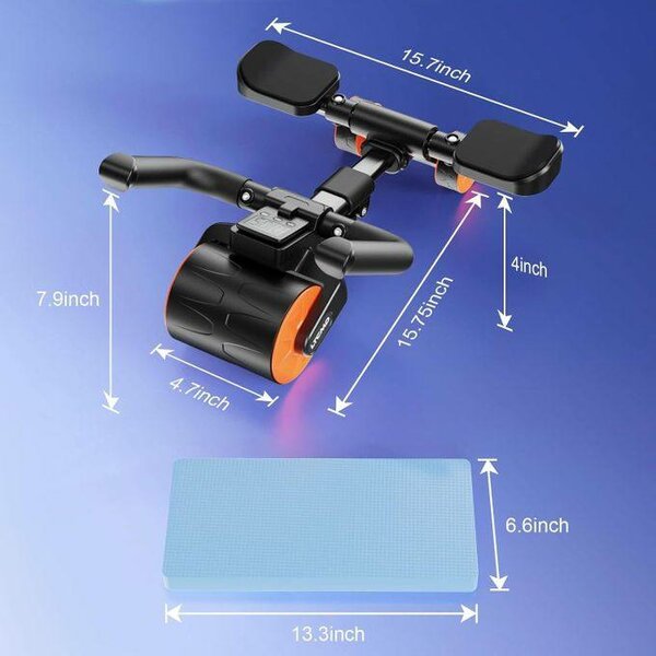 Roue abdominale à rebond automatique