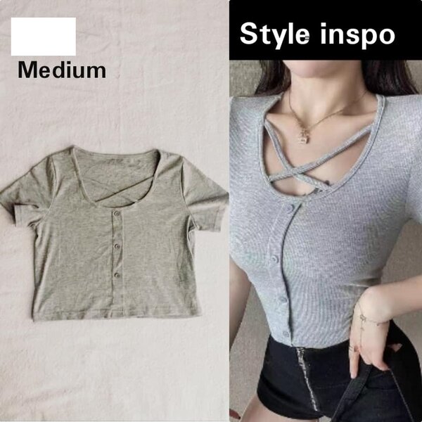 Salaula crop tops and tops