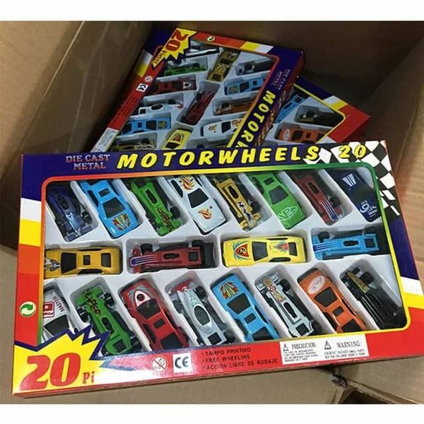 Set de voitures miniatures 20 pièces