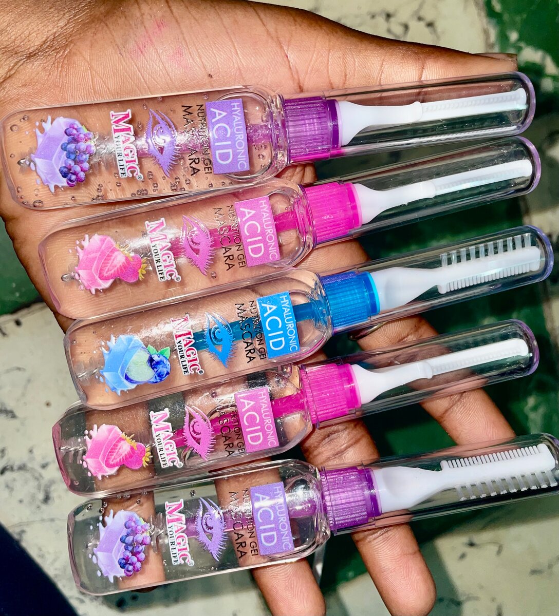 Masqueras transparent