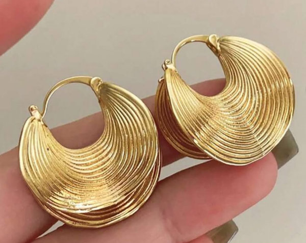 Beautiful fashionable earrings