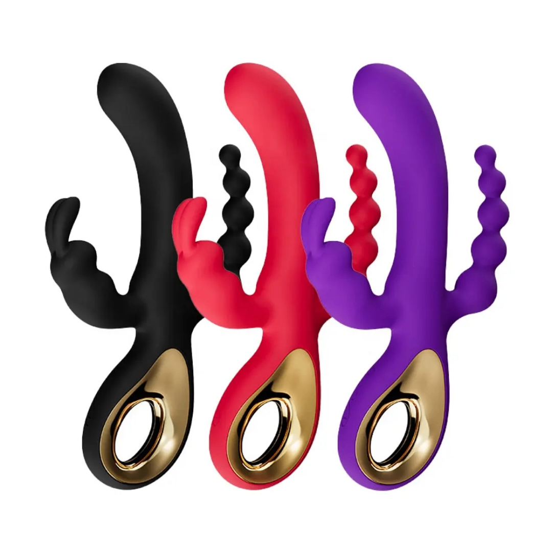 Vibromasseurs rabbit 3en1