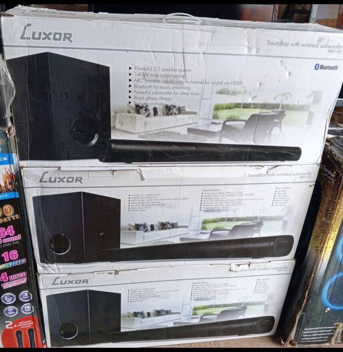 Luxdr sound bar