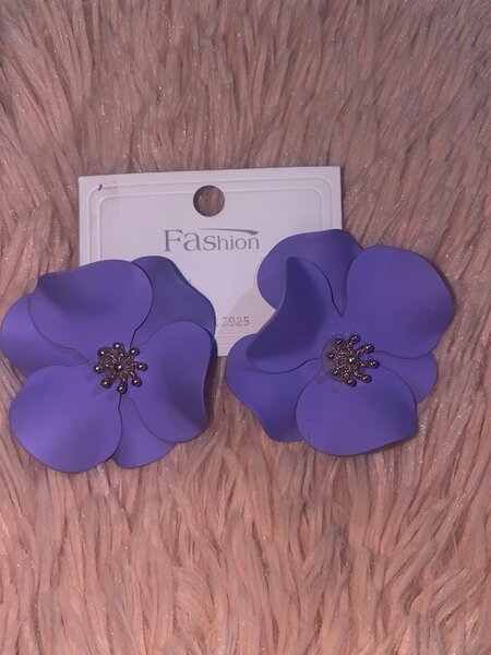 Boucles d'oreilles florales élégantes