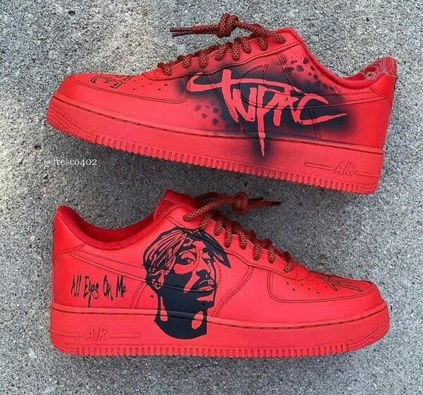 Baskets personnalisées hip-hop