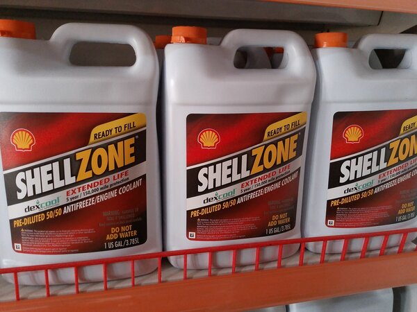 Shellzone Coolants (Dex cool & Multi Vehicles)