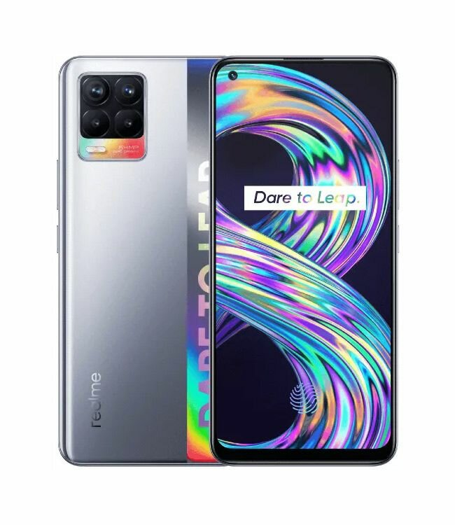 Realme 8 cyber silver