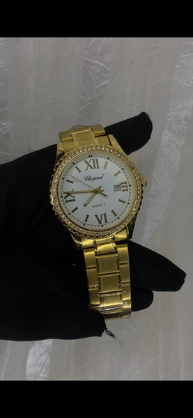 Diamond plated denzel stone Watch