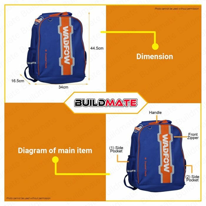 Sac à dos outils Wadfow