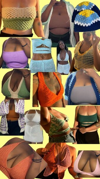 Crop Top Crochet
