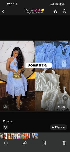 Robe élégante soirée